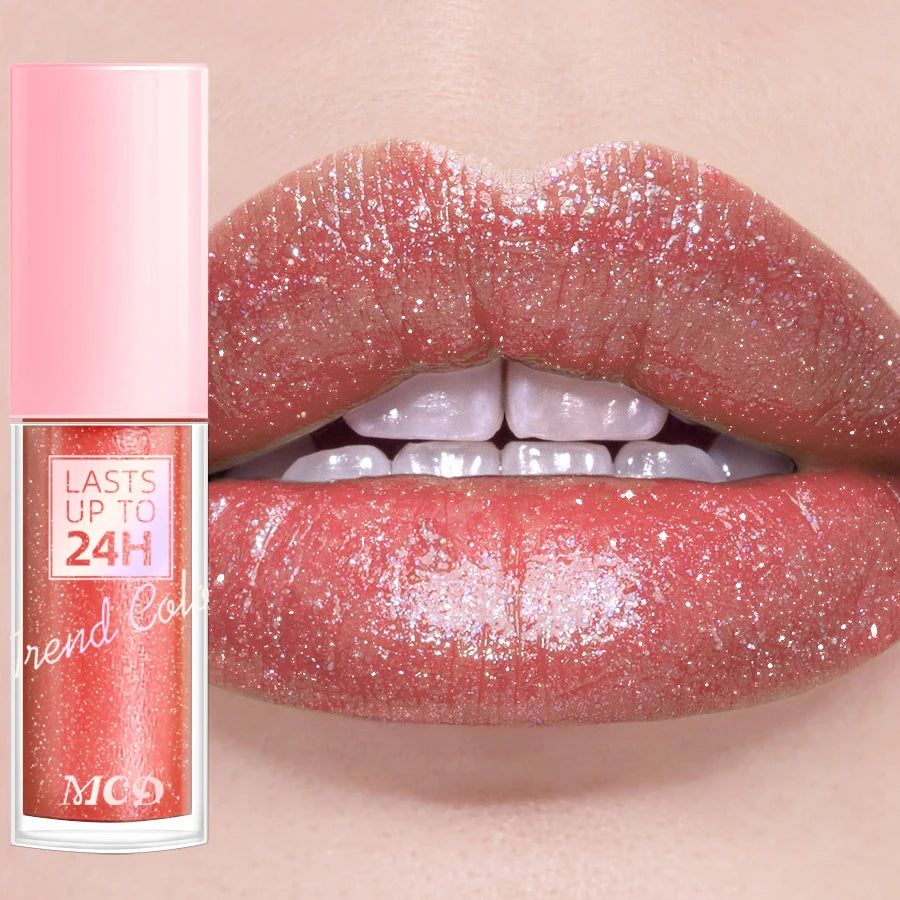 18-Color Waterproof Liquid Lipstick – Long-Lasting Lip Gloss & Moisturizing Lip Tint