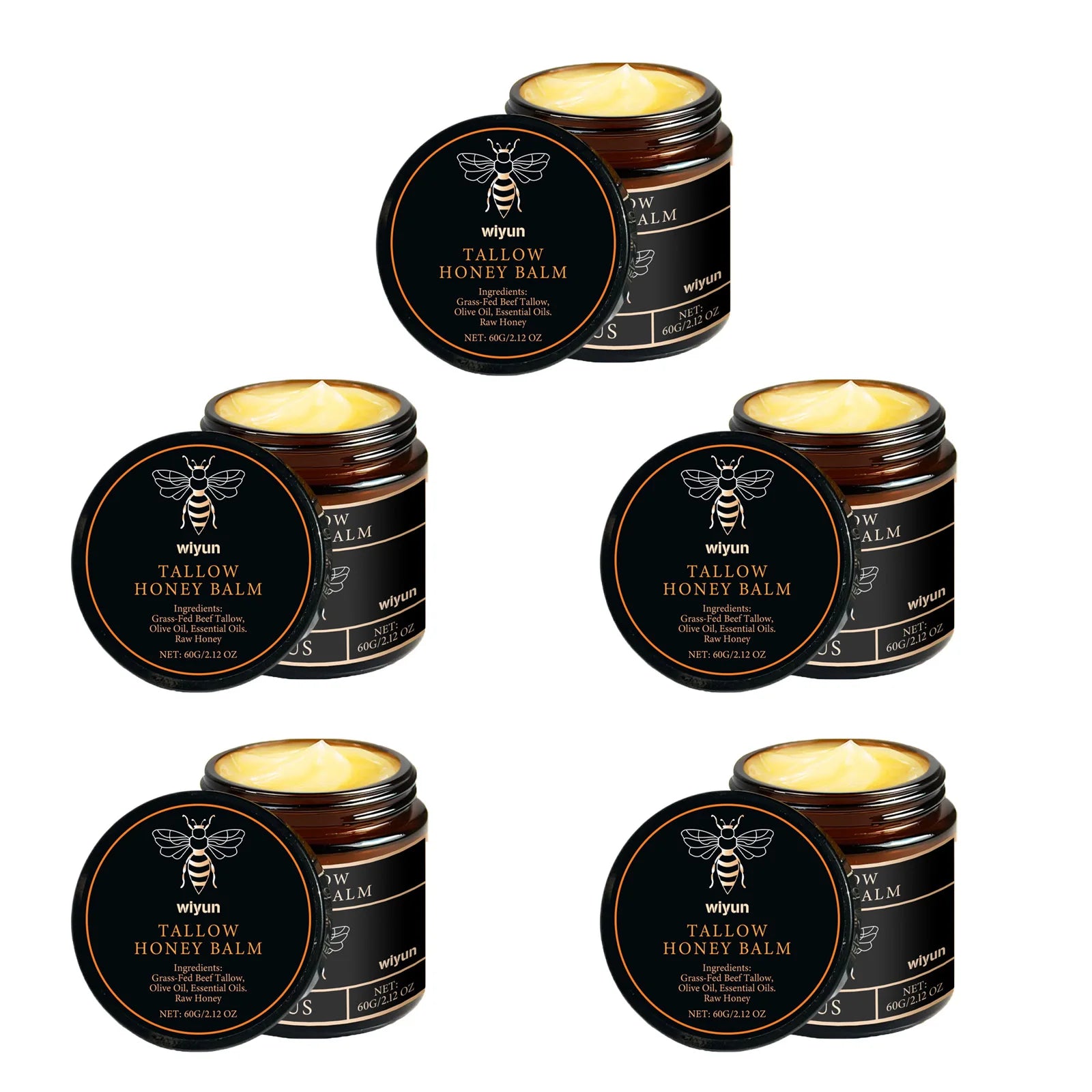 Honey & Beef Tallow Body Lotion – Brightening, Moisturizing & Soothing Formula