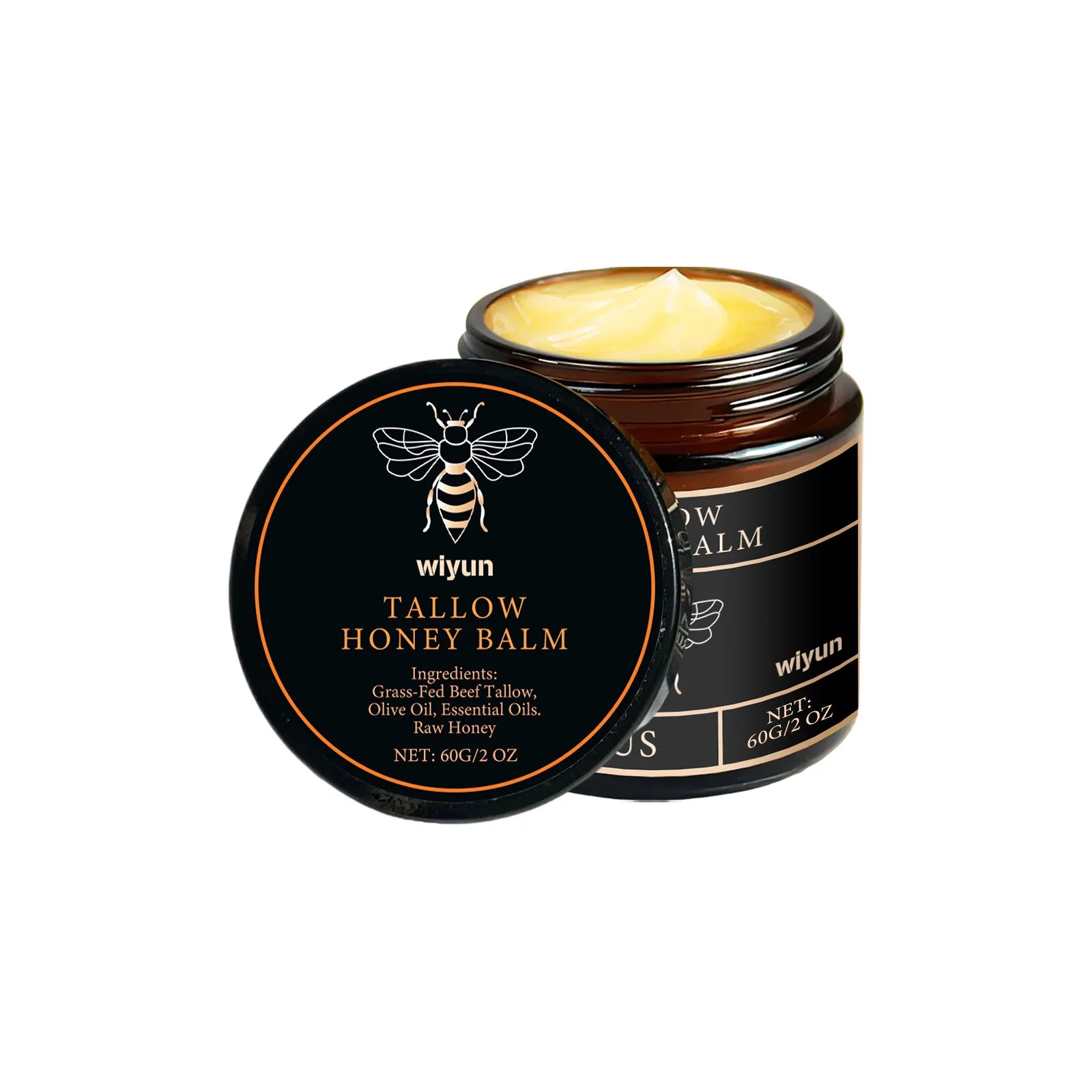 Honey & Beef Tallow Body Lotion – Brightening, Moisturizing & Soothing Formula