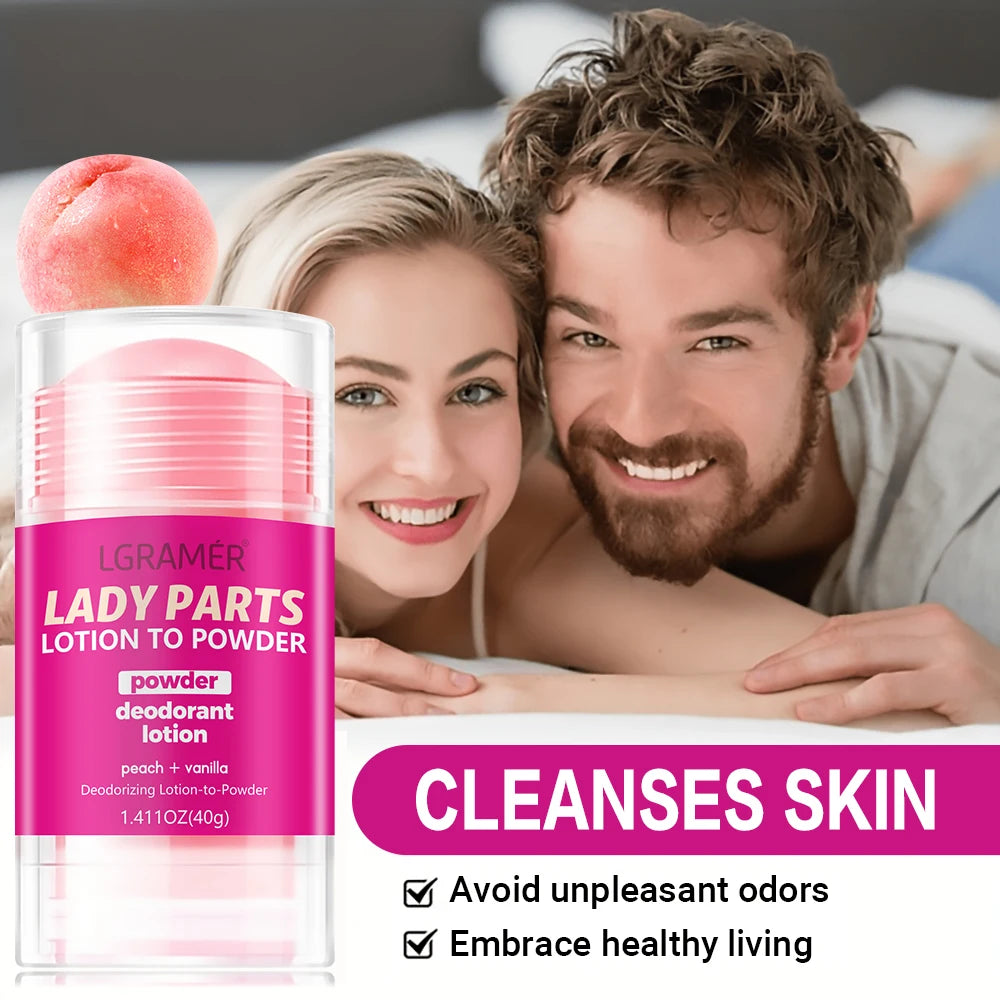 Peach Vanilla Deodorant Lotion for Women – Long-Lasting Fruity Fragrance & Skincare