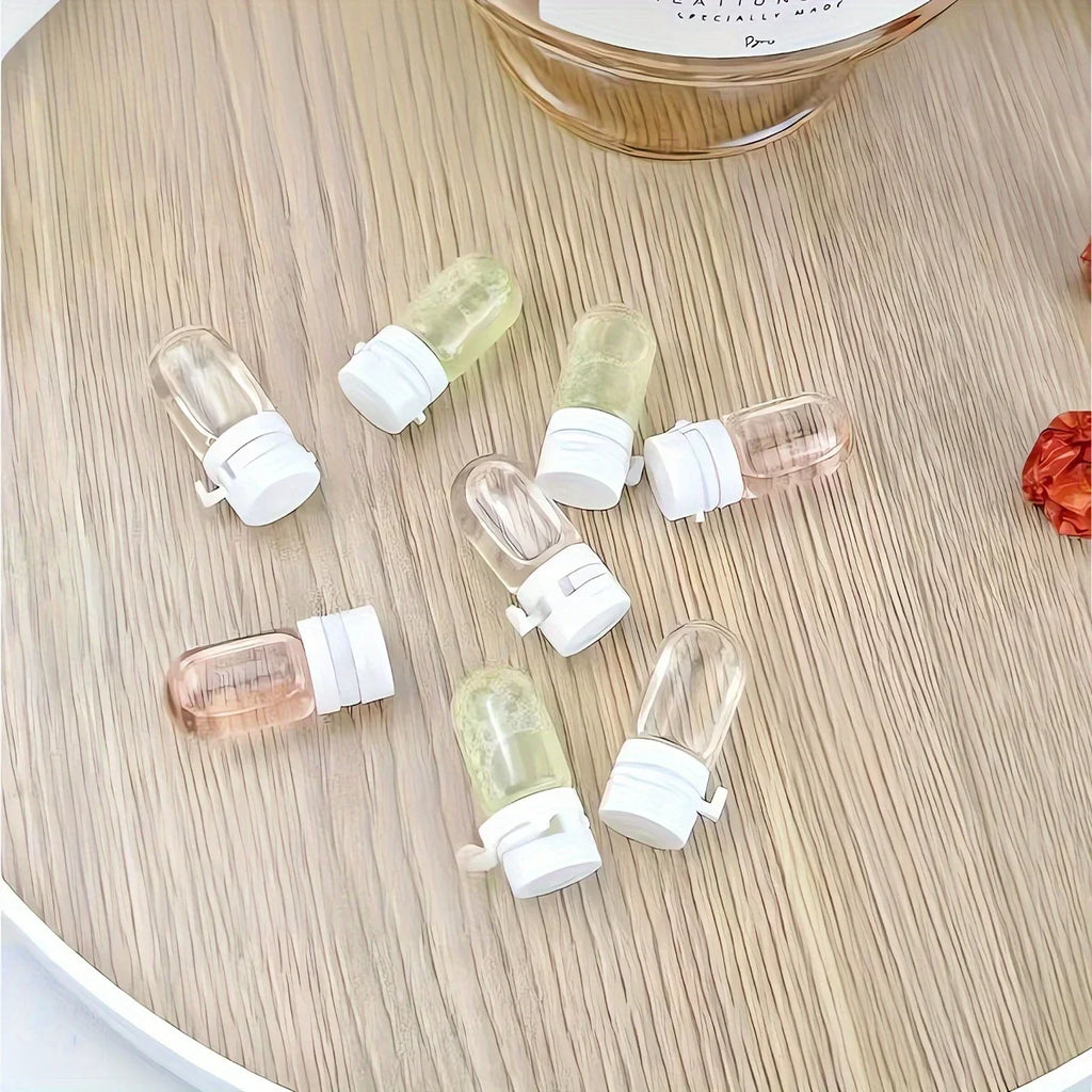 Portable Essence & Lotion Bottle Set – 10pc Leak-Proof Travel Dispensers