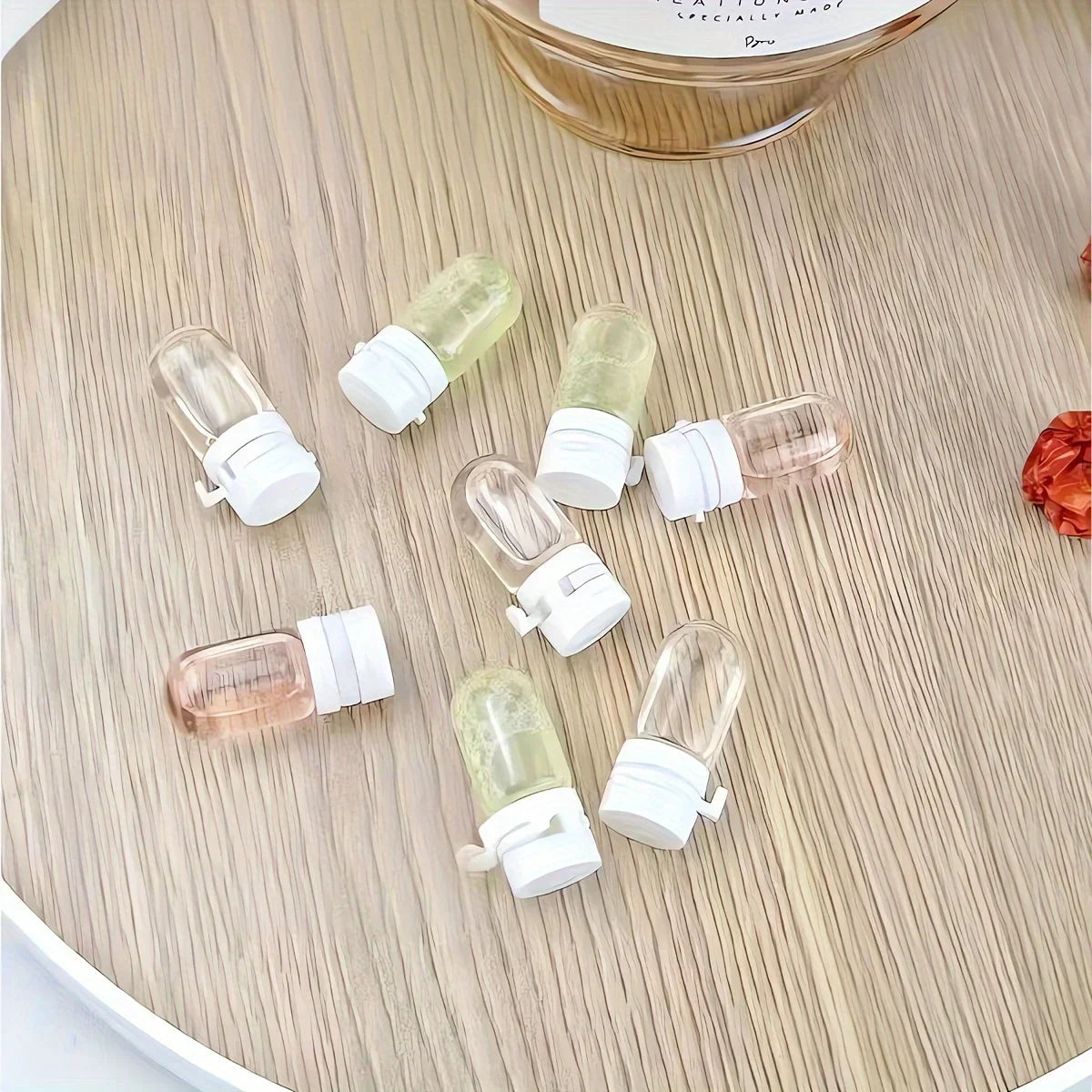 Portable Essence & Lotion Bottle Set – 10pc Leak-Proof Travel Dispensers