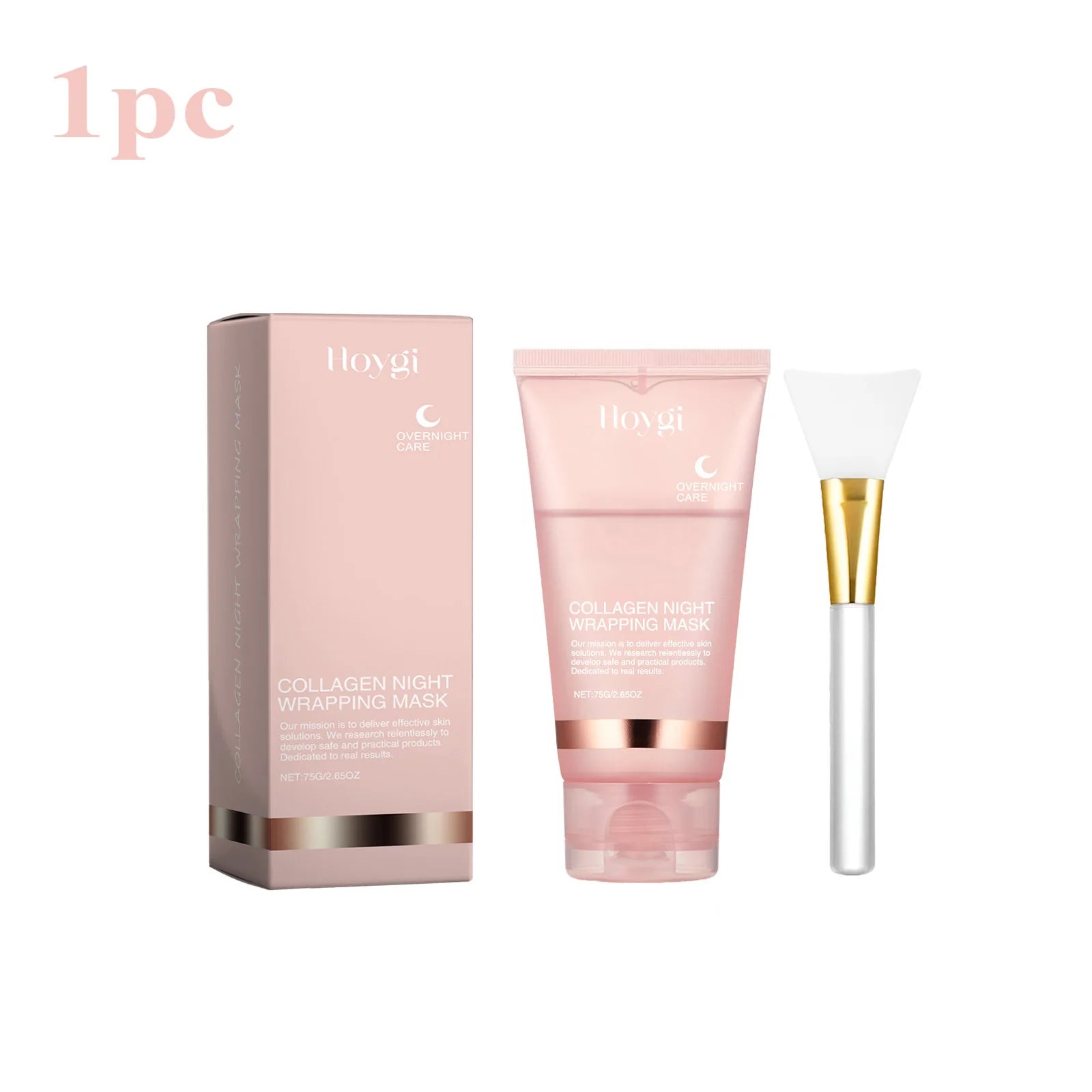 Hydrating Collagen Night Mask – Korean Peel-Off Skincare Set