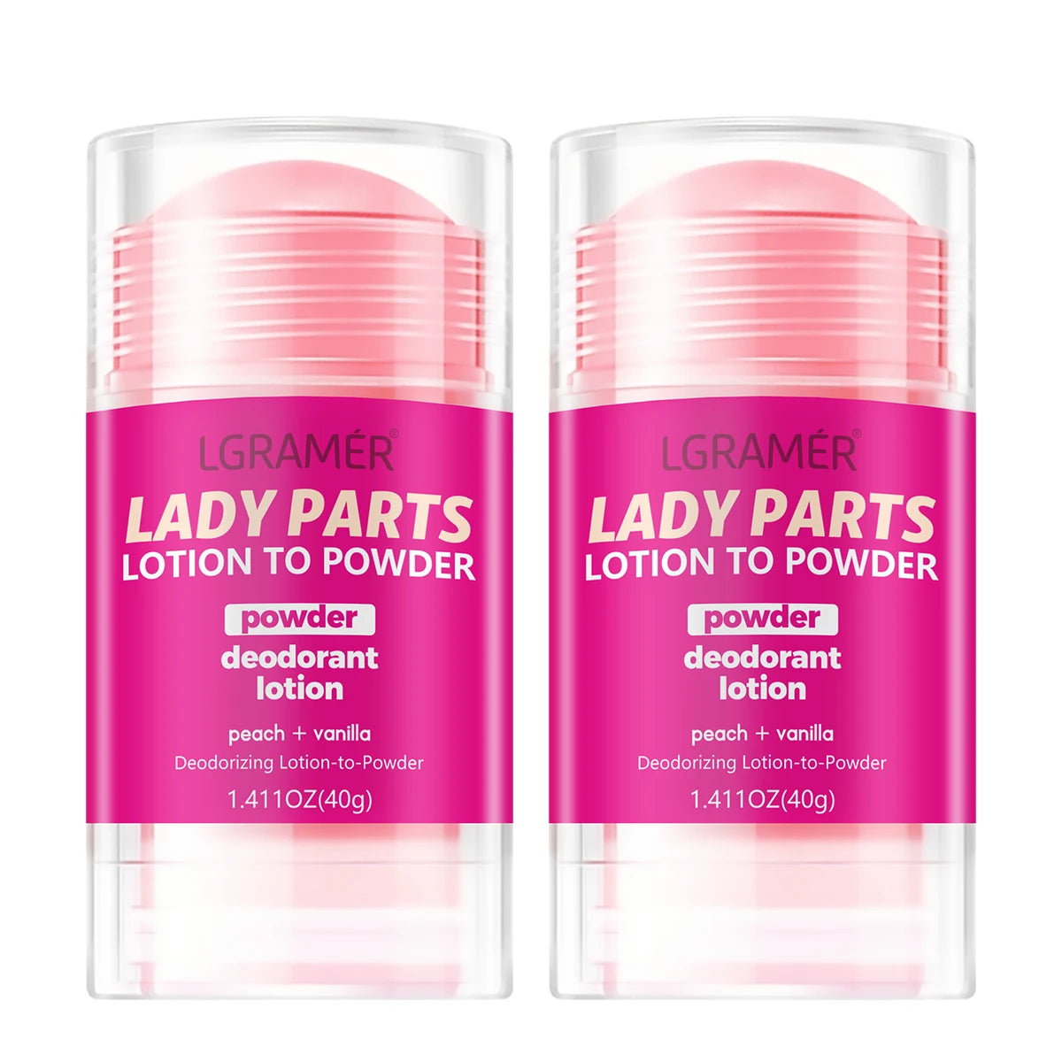Peach Vanilla Deodorant Lotion for Women – Long-Lasting Fruity Fragrance & Skincare