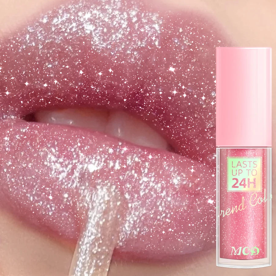 18-Color Waterproof Liquid Lipstick – Long-Lasting Lip Gloss & Moisturizing Lip Tint