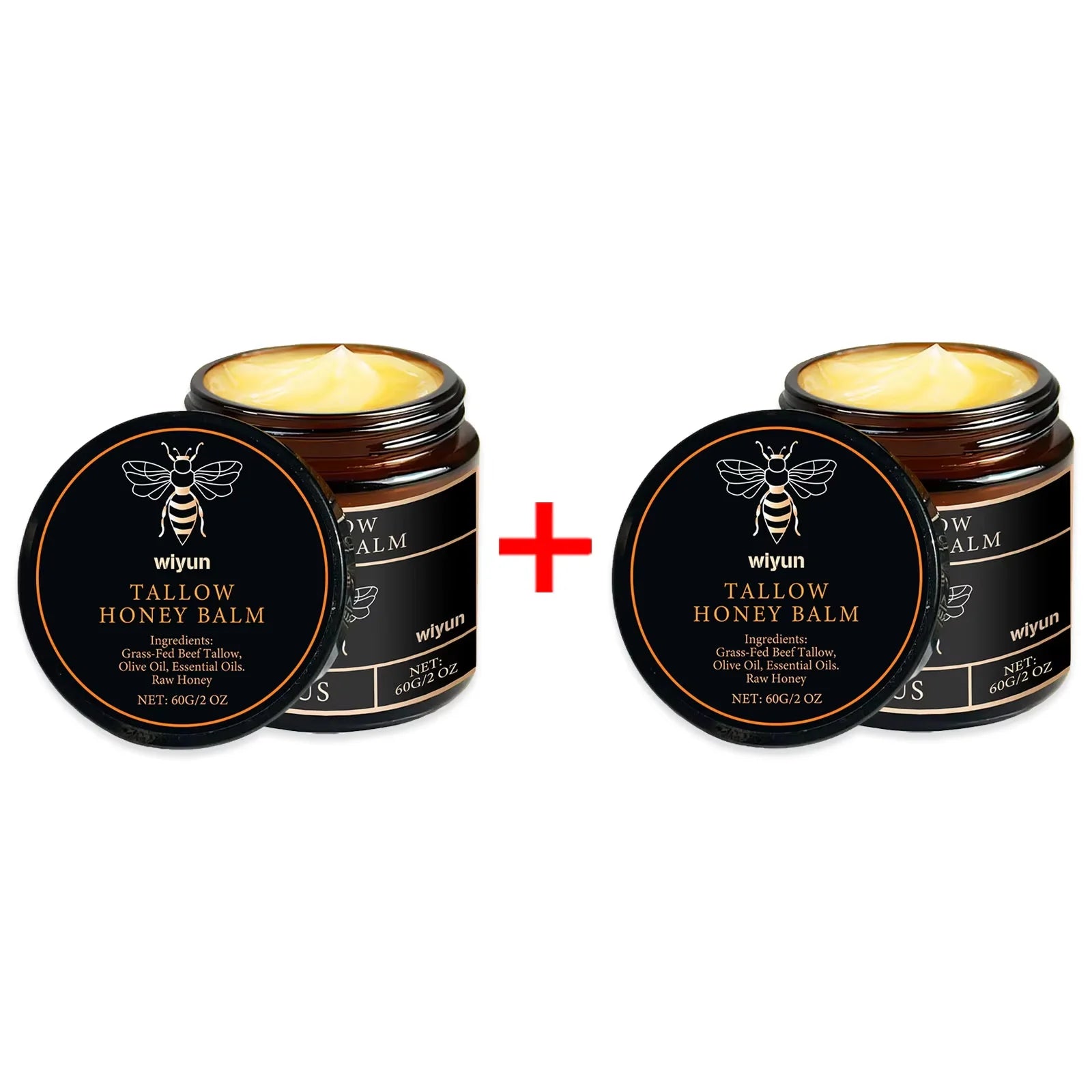 Honey & Beef Tallow Body Lotion – Brightening, Moisturizing & Soothing Formula