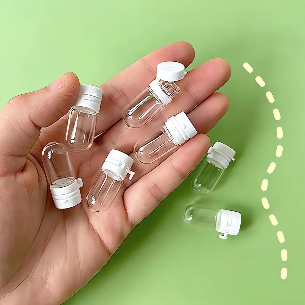 Portable Essence & Lotion Bottle Set – 10pc Leak-Proof Travel Dispensers
