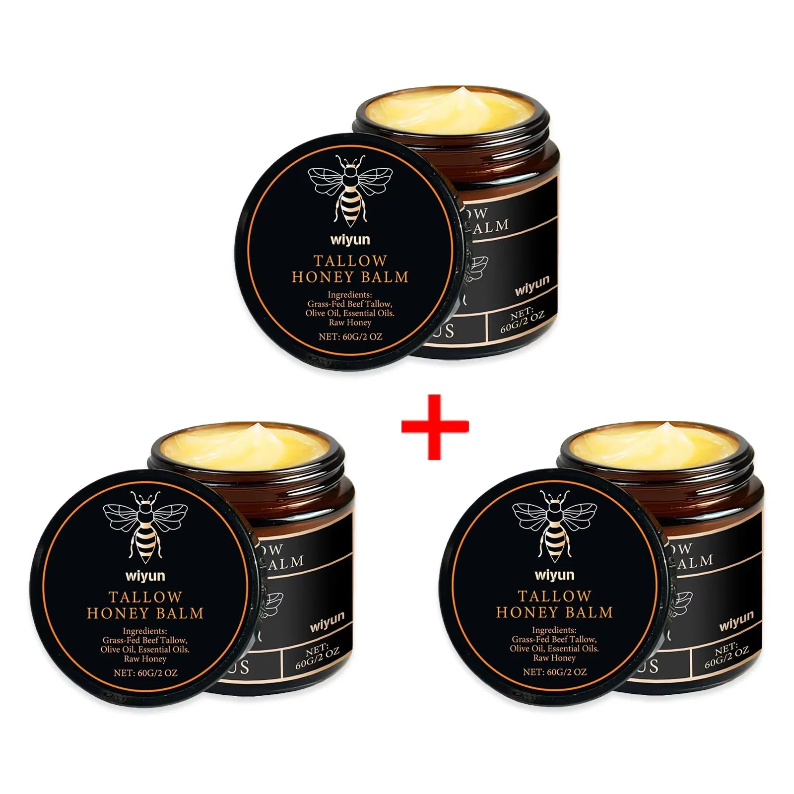 Honey & Beef Tallow Body Lotion – Brightening, Moisturizing & Soothing Formula