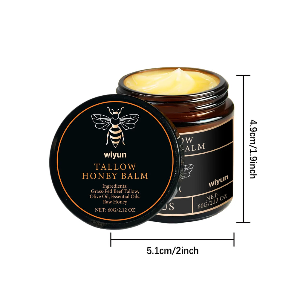 Honey & Beef Tallow Body Lotion – Brightening, Moisturizing & Soothing Formula