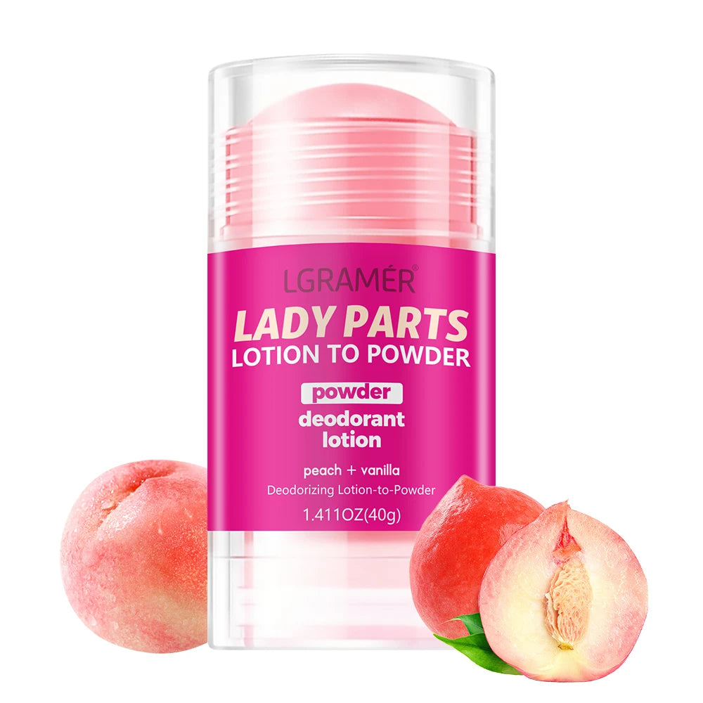 Peach Vanilla Deodorant Lotion for Women – Long-Lasting Fruity Fragrance & Skincare