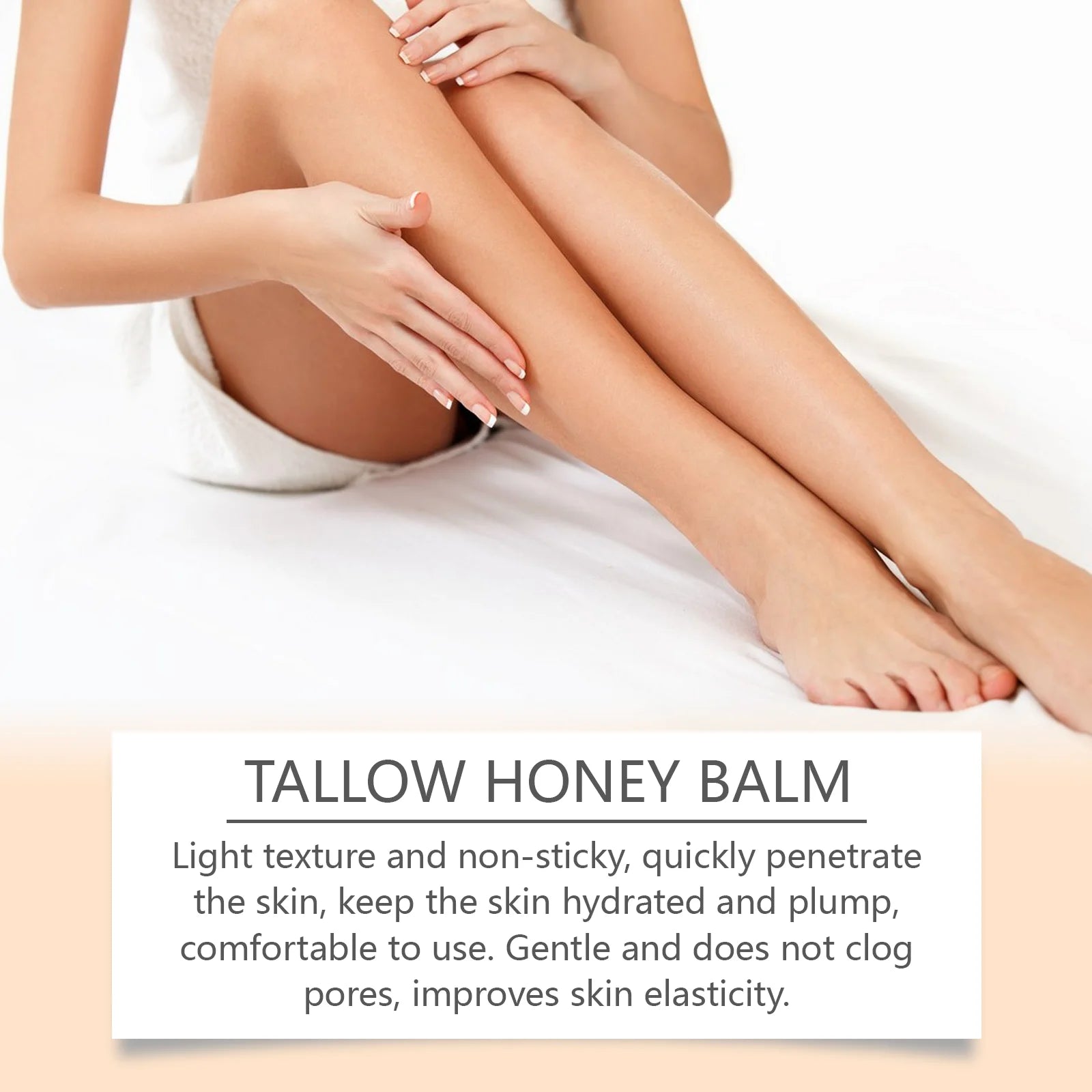 Honey & Beef Tallow Body Lotion – Brightening, Moisturizing & Soothing Formula