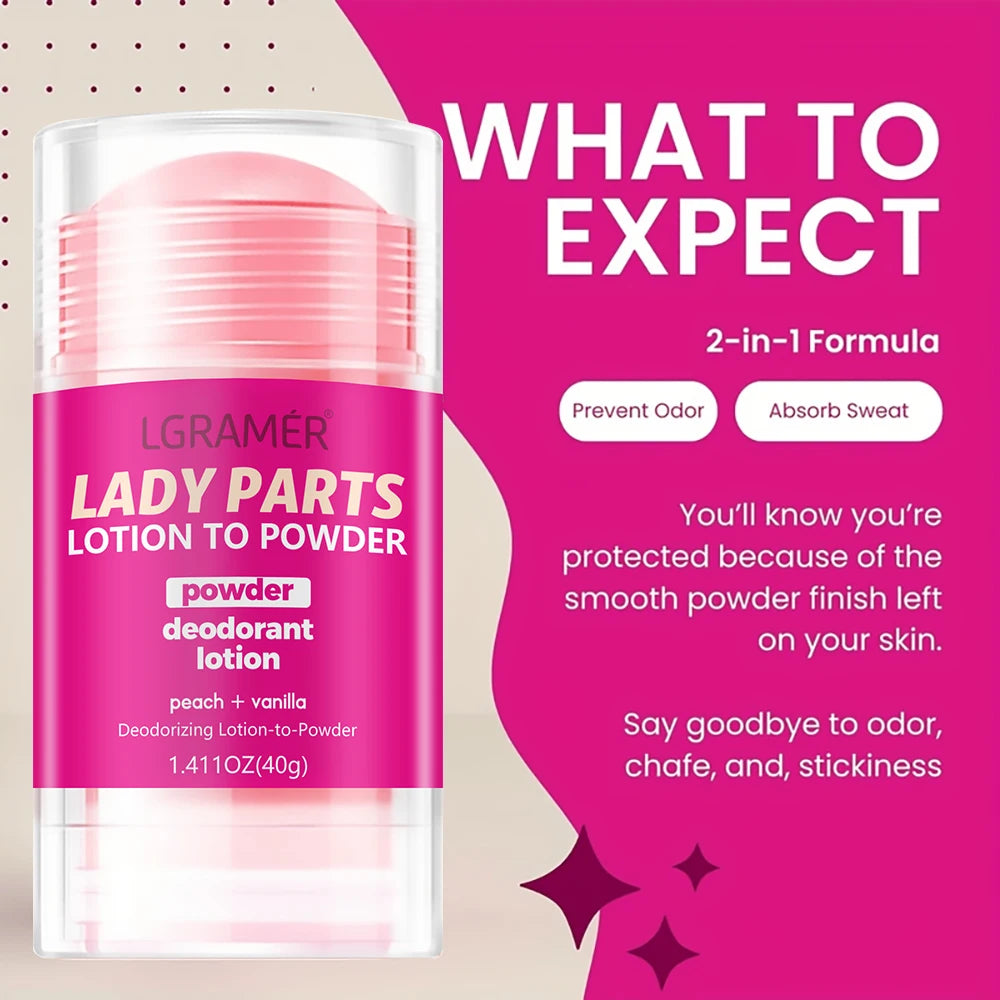 Peach Vanilla Deodorant Lotion for Women – Long-Lasting Fruity Fragrance & Skincare