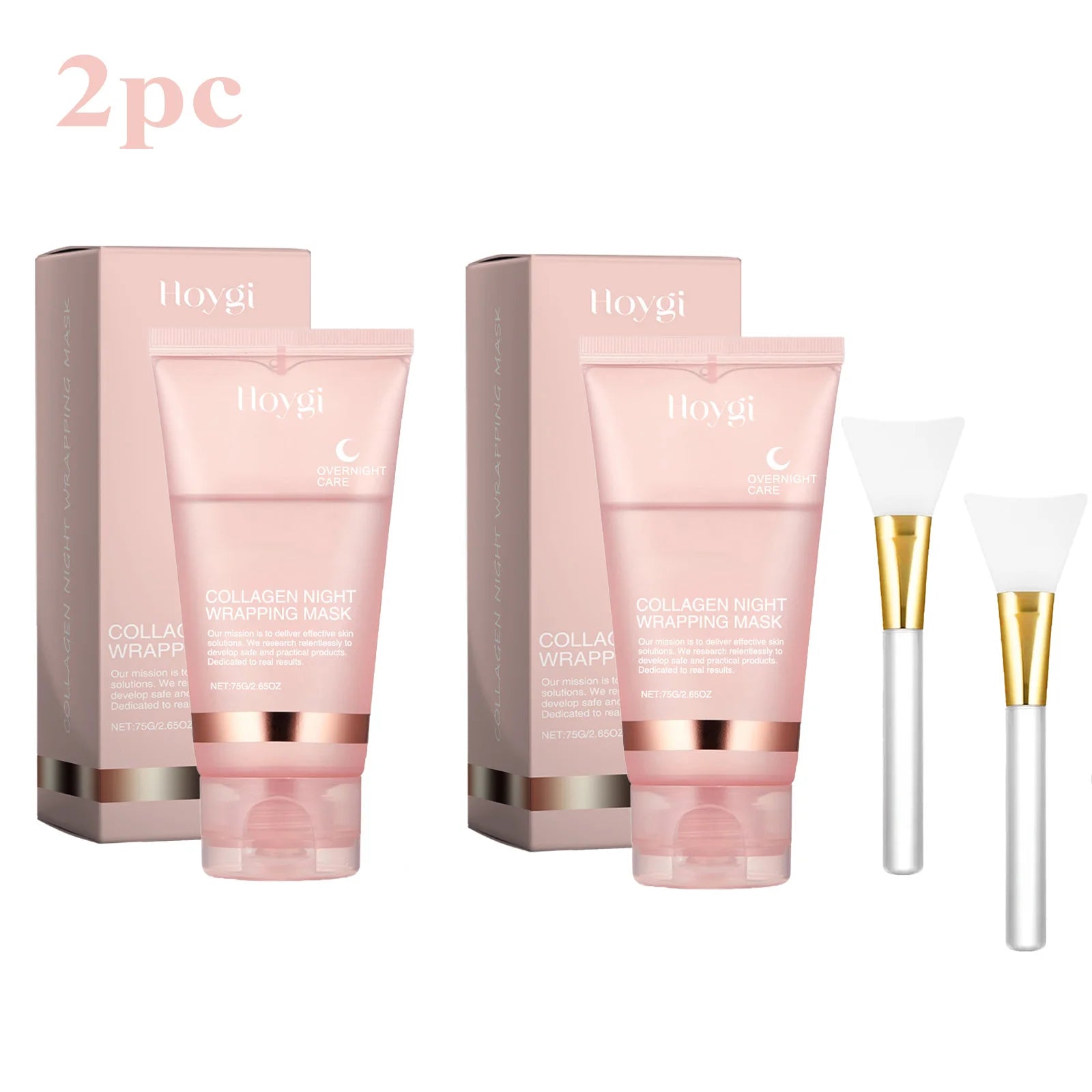 Hydrating Collagen Night Mask – Korean Peel-Off Skincare Set